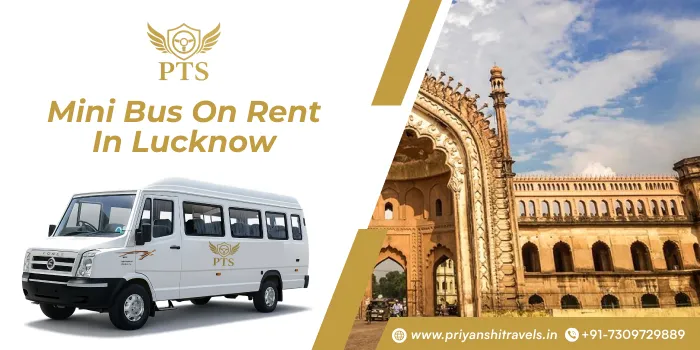 Mini Bus on Rent in Lucknow | Mini Bus Booking in Lucknow - Priyanshi Travel Services 