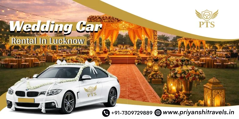 Wedding Car Rental in Lucknow, Luxury Car on Rent for Wedding in Lucknow - Priyanshi Travel Services